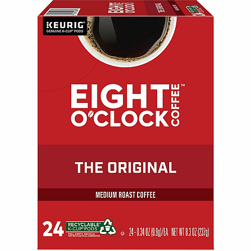 Eight O'Clock K-Cup, Ground Original Coffee (0657CT)