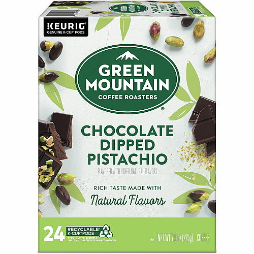 GREEN MOUNTAIN COFFEE ROASTERS K-Cup Chocolate Dipped Pistachio Coffee (0158CT)