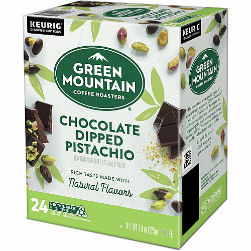 GREEN MOUNTAIN COFFEE ROASTERS K-Cup Chocolate Dipped Pistachio Coffee (0158CT)