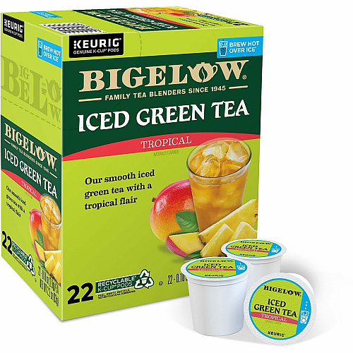 Bigelow Tropical Iced Green Tea Iced Green Tea K-Cup (2870CT)