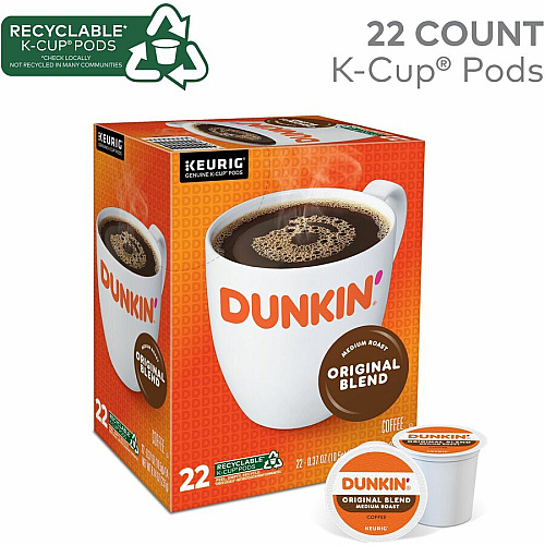 Dunkin' K-Cup Original Blend Coffee (0315CT)