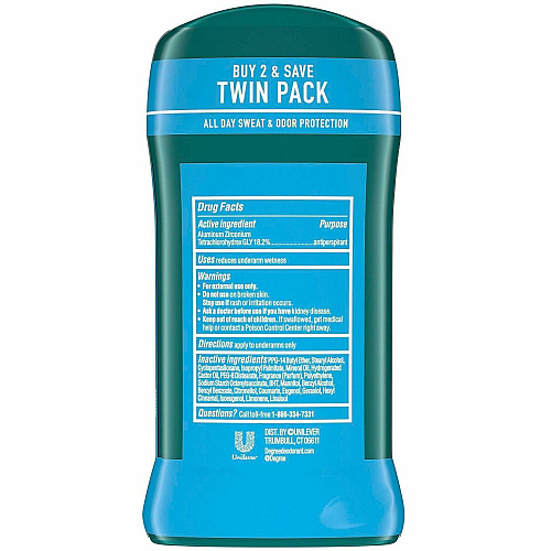 Degree Men Cool Rush Antiper. & Deodorant (02670)