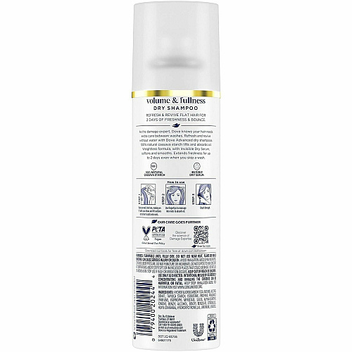 Dove Volume & Fullness Advanced Dry Shampoo (45986)