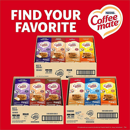 Coffee mate Liquid Creamer Singles (42865)