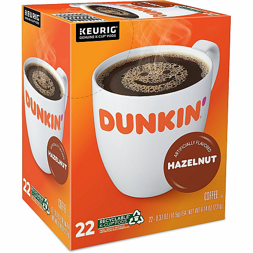 Dunkin' Donuts K-Cup Hazelnut Coffee (1270CT)