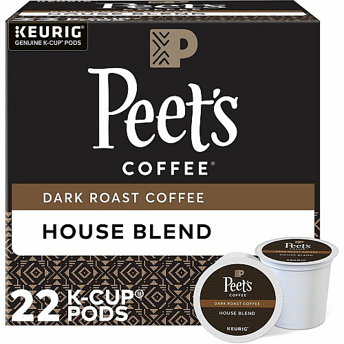 Peet's Coffee K-Cup House Blend Coffee (2410CT)