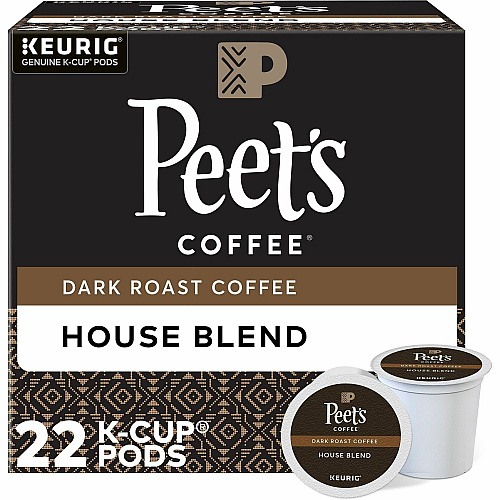 Peet's Coffee K-Cup House Blend Coffee (2410CT)