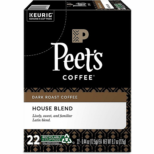 Peet's Coffee K-Cup House Blend Coffee (2410CT)