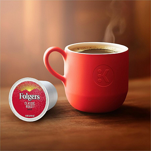 Folger K-Cup Classic Roast Coffee (7456CT)