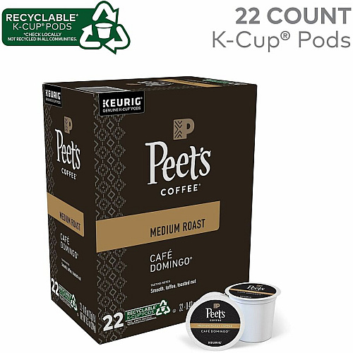 Peet's Coffee™ K-Cup Cafe Domingo Coffee (2404CT)