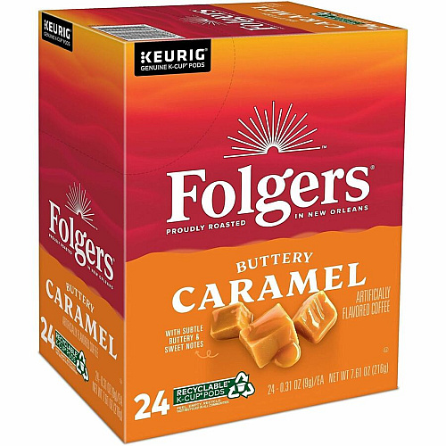 Folgers K-Cup Buttery Caramel Coffee (7461CT)