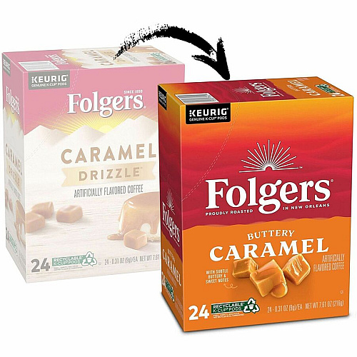 Folgers K-Cup Buttery Caramel Coffee (7461CT)