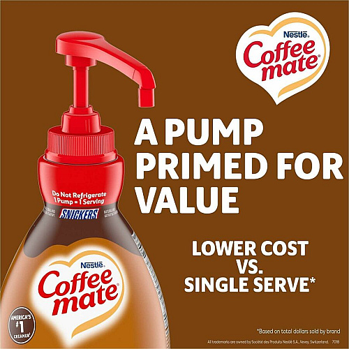 Coffee mate Liquid Pump Flavored Creamer (97955CT)