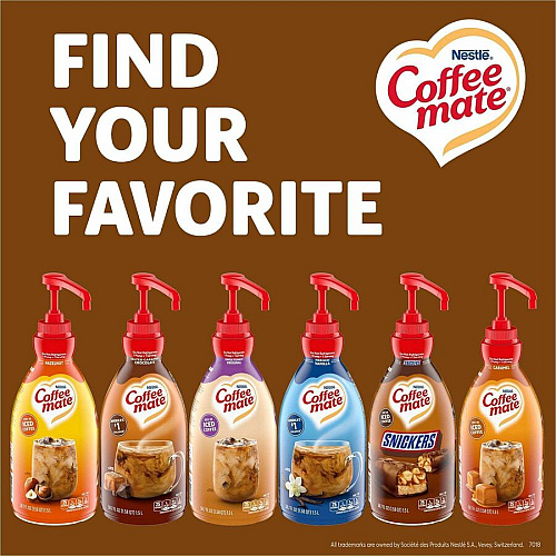 Coffee mate Liquid Pump Flavored Creamer (97955CT)