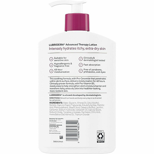 Lubriderm Advanced Therapy Lotion (48322CT)