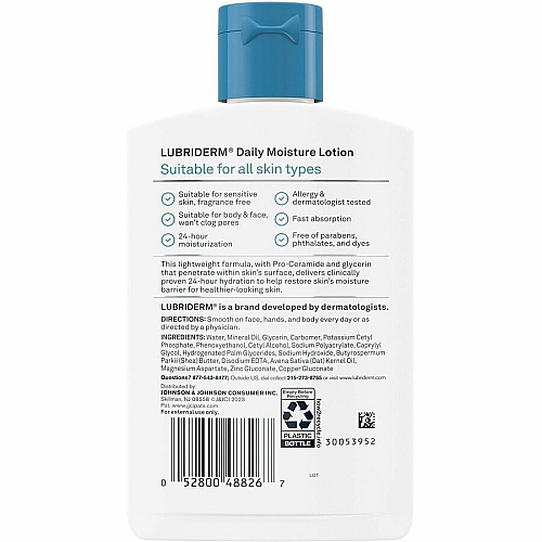 Lubriderm Daily Moisture Skin Lotion (48826CT)