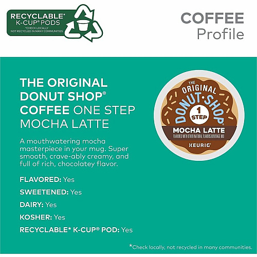 Diedrich K-Cup TODS 1-Step Latte K-Cups (8179)