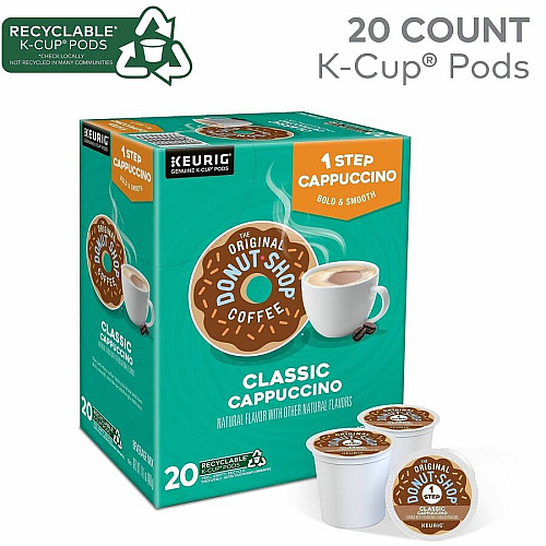 The Original Donut Shop K-Cup TODS 1-Step Cappuccinos K-Cups (9075)