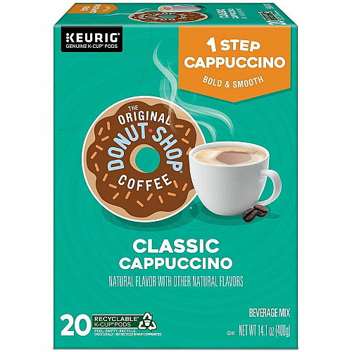 The Original Donut Shop K-Cup TODS 1-Step Cappuccinos K-Cups (9075)