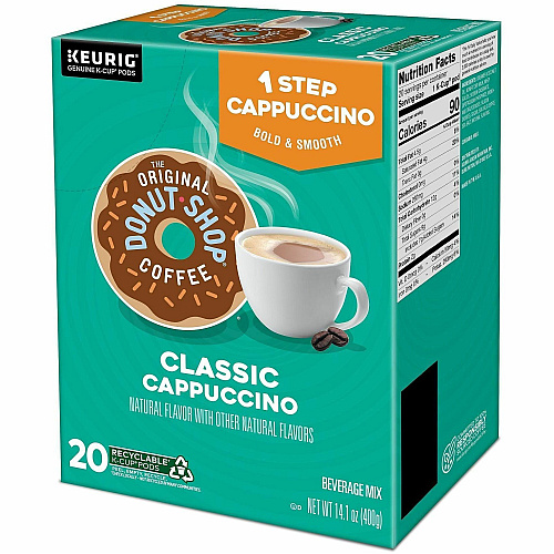 The Original Donut Shop K-Cup TODS 1-Step Cappuccinos K-Cups (9075)