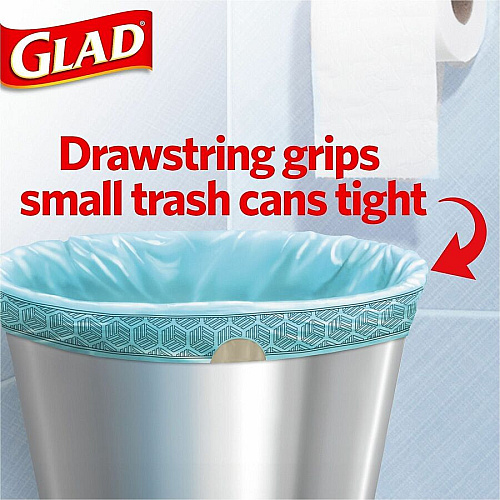 Glad OdorShield Drawstring Trash Bags (79155CT)