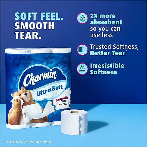 Charmin Ultra Soft Toilet Paper (08813) (08813PK)