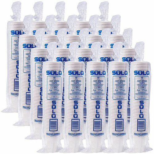 SOLO 6 oz Paper Hot Cups (376W2050)
