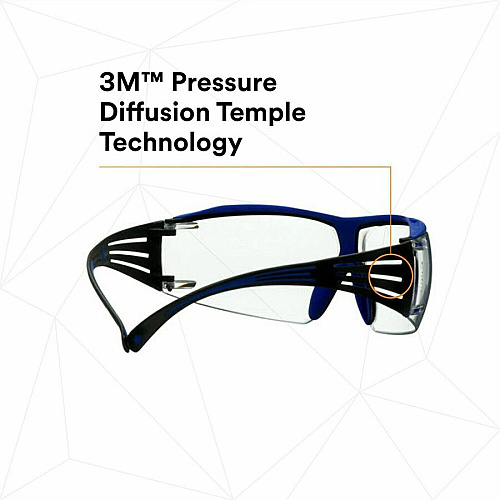 3M SecureFit Protective Eyewear (SF401XSGAFBL)