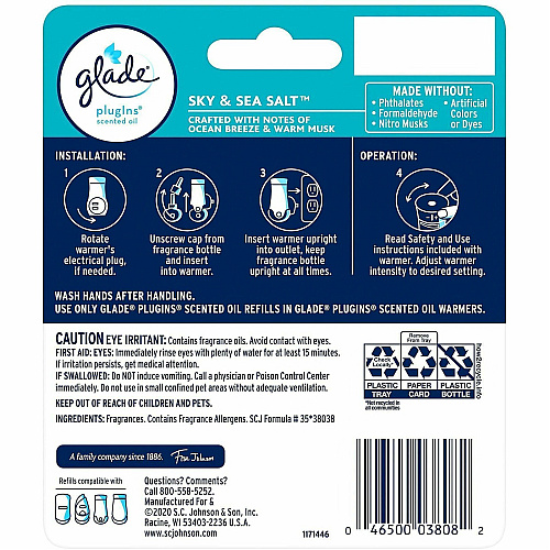 Glade PlugIns Refill (375770CT)