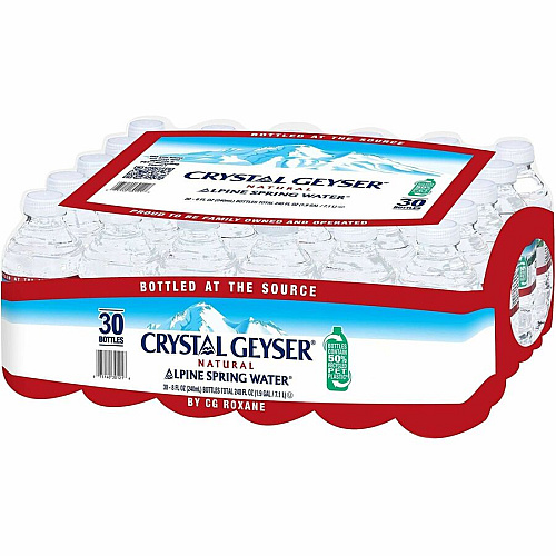 Crystal Geyser Water Alpine Spring Bottled Water (301218)