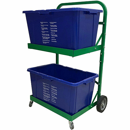 Five Star Products Recycling Cart for Bins (002)