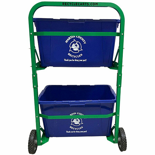 Five Star Products Recycling Cart for Bins (002)