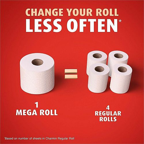 Charmin Mega Roll Bath Tissue (13214)