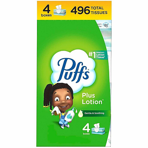 Puffs Plus Lotion Facial Tissue (58600)