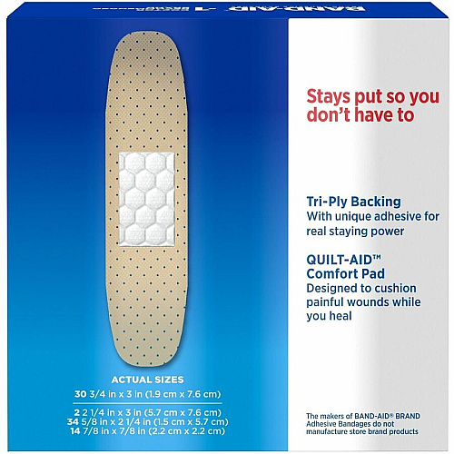 MERCHANDISE BAND-AID Sheer Adhesive Bandages (46691)