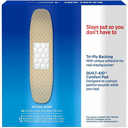 MERCHANDISE BAND-AID Sheer Adhesive Bandages (46691)