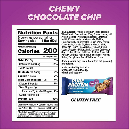 Pure Protein Bars (13353)