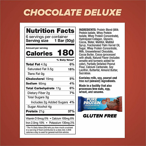 Pure Protein Bars (13809)