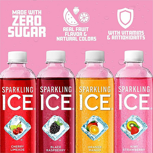 Talking Rain Sparkling ICE Purple-Variety Flavor Sparkling Water (95092)