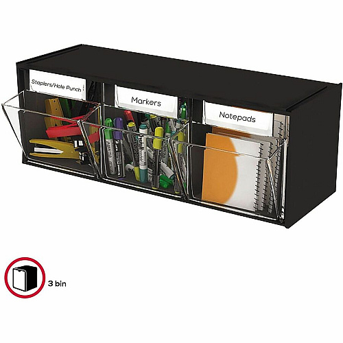 deflecto Modular Tilt Bin Storage System (20304OPU)