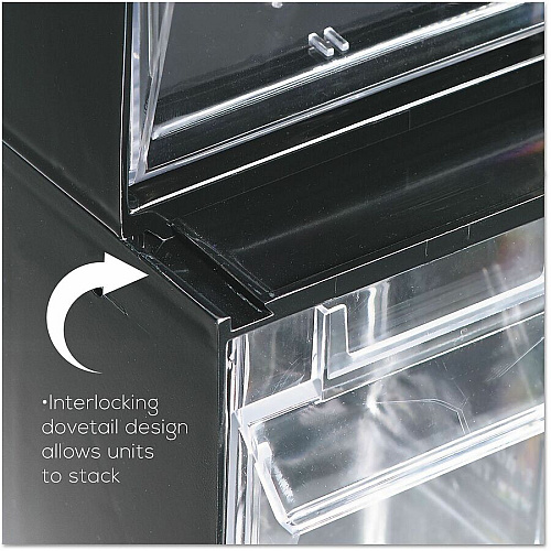 deflecto Modular Tilt Bin Storage System (20304OPU)