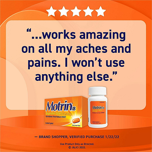 Motrin Ibuprofen Pain Reliever (48152CT)