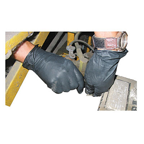 Impact PROGUARD DISPOSABLE NITRILE GLOVES, POWDER-FREE, BLACK, MEDIUM, 100/BOX, 10 BOXES/CARTON (8642MCT)