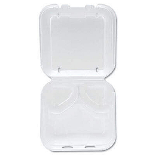 Genpak SN243V Snap-It Vented Hinged Containers