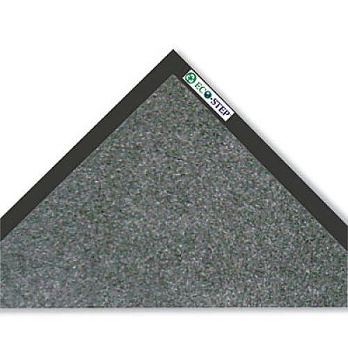 Crown EcoStep Wiper Mat, Rectangular, Charcoal Gray Cut Pile Surface, 36" x 60" (ET0035CH)