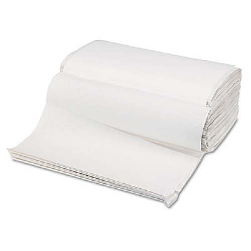 Boardwalk Singlefold Paper Towels, White, 9 x 9 9/20, 250/Pack, 16 Packs/Carton (BWK6212)