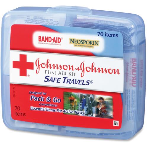 Johnson & Johnson Safe Travels First Aid Kit