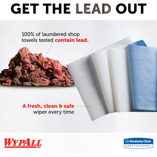 Kimberly-Clark Professional* Professional* Professional* Kimberly-Clark Professional* Professional* Wypall X60 Wipers (34015)