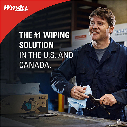 Wypall PowerClean X80 Heavy Duty Cloths - Brag Box (41041)