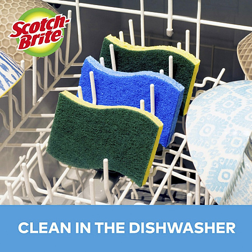 Scotch-Brite No Scratch Scrub Sponges (MP3)